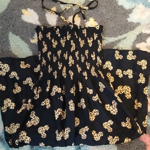 Disney Dresses & Skirts - S/M Disney Parks Mickey Mouse halter dress
